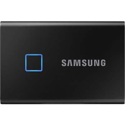 Samsung Solid State Drive T7 Touch 1 TB USB-C Schwarz