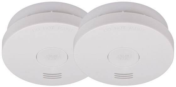 brennenstuhl Rauchmelder RM L 3100 Weiß 2 Stück