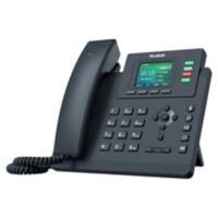 Yealink VoIP Telefon SIP-33G Grau Schnurgebunden