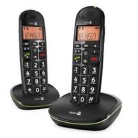 Doro DECT Telefon PhoneEasy 380100 Schwarz Schnurlos