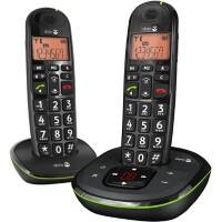 Doro DECT Telefon PhoneEasy 105wr 380104 Schwarz Schnurlos