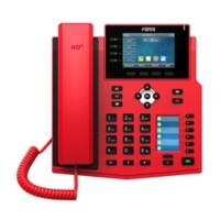 Fanvil VoIP Telefon X5U-R Rot Schnurgebunden