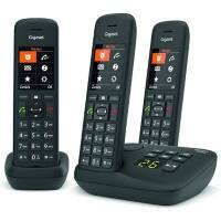 Gigaset DECT Telefon C575A Trio Schwarz Schnurlos