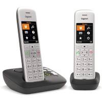 Gigaset DECT Telefon CE575A Schwarz, Silber Schnurlos
