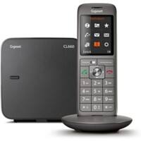 Gigaset DECT Telefon CL660 S30852-H2804-C101 Anthrazit Schnurlos