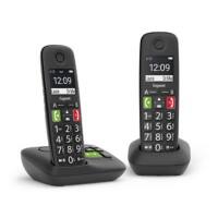 Gigaset DECT Telefon E290A Duo Schwarz Schnurlos