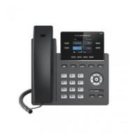 GRANDSTREAM VoIP Telefon GRP2612W Schwarz Schnurgebunden