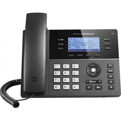 GRANDSTREAM DECT VoIP Telefon GXP-1760W Schwarz Schnurgebunden