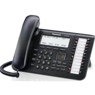 Panasonic VoIP Telefon KX-NT546NE-B Schwarz Schnurgebunden