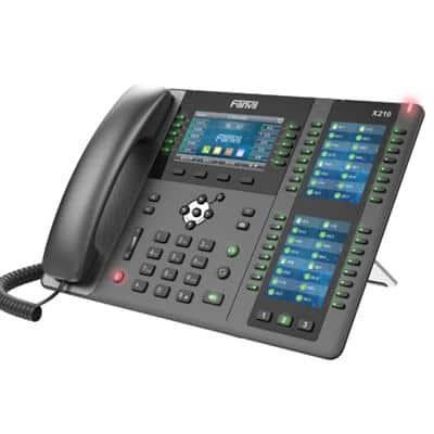 Fanvil VoIP Telefon X210 Schwarz Schnurgebunden