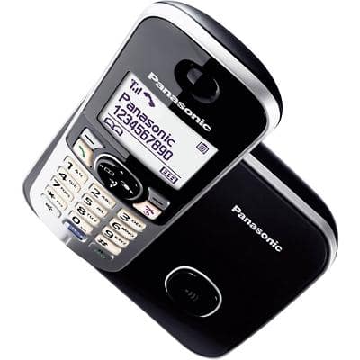 Panasonic DECT Telefon KX-TG6811GB Schwarz Schnurlos