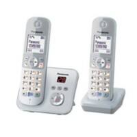 Panasonic DECT Telefon KX-TG6822GS Grau, Silber Schnurlos