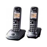 Panasonic DECT Telefon KX-TG2512PDT Grau Schnurlos