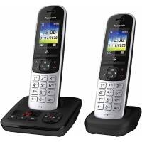 Panasonic DECT Telefon KX-TGH722GS Schwarz, Silber Schnurlos