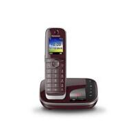 Panasonic DECT Telefon KX-TGJ320GR Weinrot Schnurlos