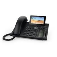 Snom VoIP Telefon D385 Schwarz Schnurgebunden