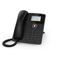 Snom VoIP Telefon D717 Schwarz Schnurgebunden