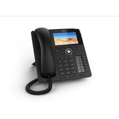 Snom VoIP Telefon D785 Schwarz Schnurgebunden