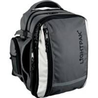 LIGHTPAK Laptop Rucksack 46077 17 " Nylon 400 x 250 x 500 mm Grau