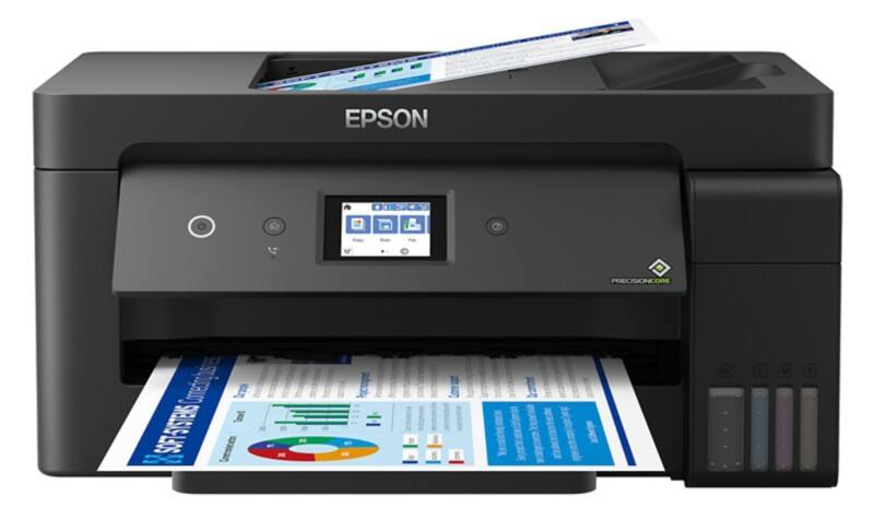 Epson ECOTANK ET-15000 Farb Tintenstrahl Multifunktionsdrucker DIN A3 Schwarz, Weiß