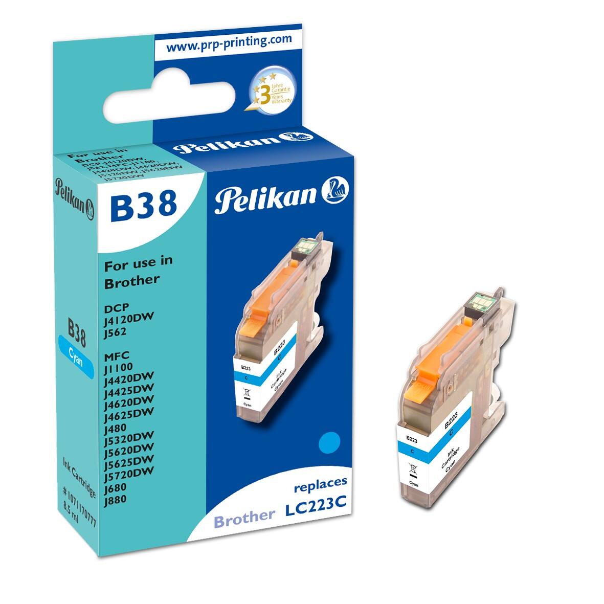 Pelikan Tintenpatrone LC-223 Cyan