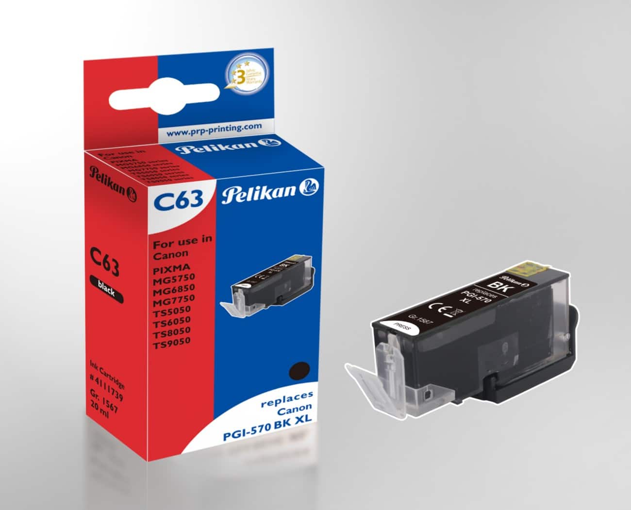 Pelikan Tintenpatrone PGI-570XL