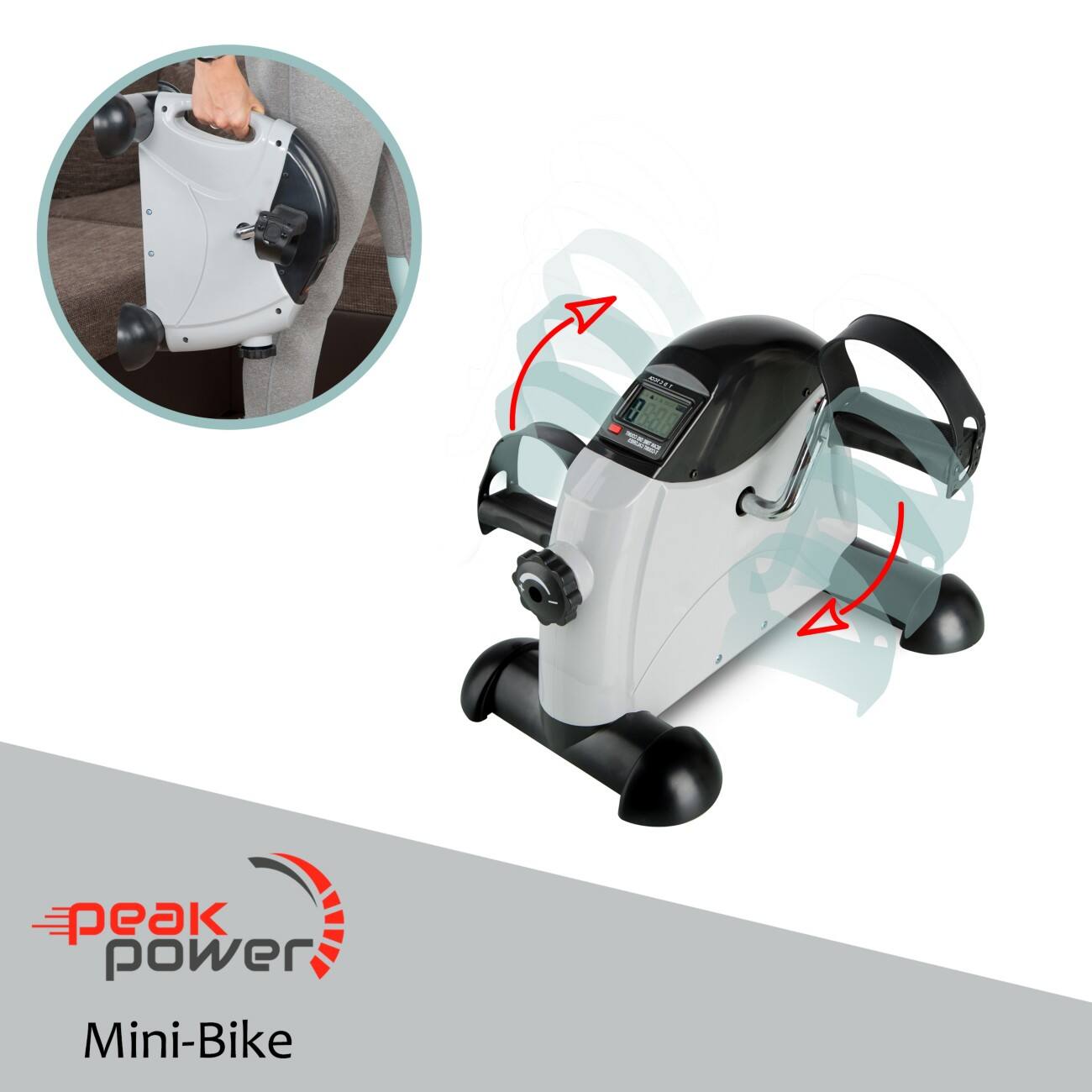 Peak Power Arm- und Beintrainer MB 100 Grau, Schwarz