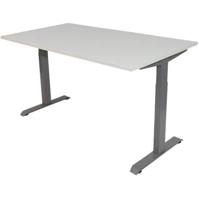 euroseats Tisch Grau, Weiß 1.400 x 800 x 840 mm