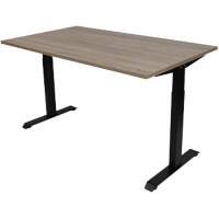 euroseats Tisch Robson Eiche Braun, Schwarz 1.200 x 800 x 840 mm