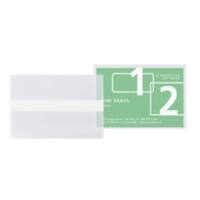 3L Visitenkartenhalter 10711 Transparent Polylactide Selbstklebend 9,5 x 6 cm 10 Stück