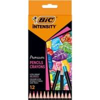 BIC Buntstift Intensity Premium 3.3 mm Mehrfarbig 12 Stück