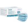 Medizinische Mundschutzmaske Einweg, Typ IIR, Blau, weiß, 50 Stück