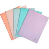 Exacompta Sichtbuch verschiedene Pastellfarben Polypropylen 24 x 32 cm Packung mit 12 Stück
