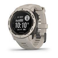 GARMIN Instict Smartwatch Schwarz Gehäusefarbe 45 x 45 x 15.3 mm Gehäusegröße Grau Armbandfarbe