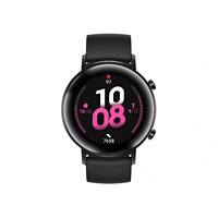 HUAWEI GT 2 Smartwatch Schwarzer Edelstahl Gehäusefarbe 41.8 x 41.8 x 9.4 mm Gehäusegröße Schwarz Armbandfarbe