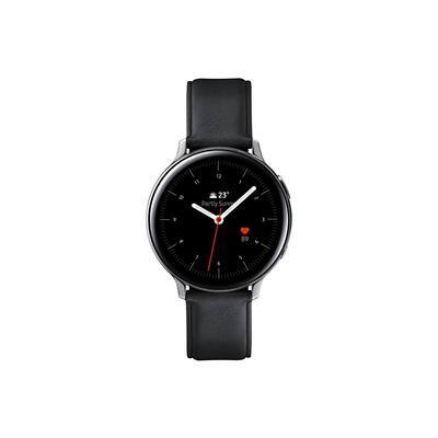 SAMSUNG Galaxy Watch Active2 Smartwatch Schwarz/Edelstahl Gehäusefarbe 40 x 40 x 10.9 mm Gehäusegröße Schwarz Armbandfarbe