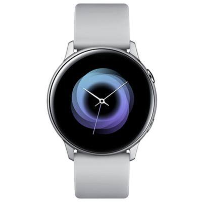 SAMSUNG Galaxy Watch R500 Smartwatch Silber Gehäusefarbe 39.5 x 39.5 x 10.5 mm Gehäusegröße Silber Armbandfarbe