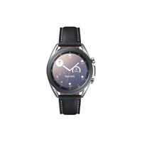 SAMSUNG Galaxy Watch Watch3 Smartwatch  SM-R850NZSAEUB Silber Gehäusefarbe 41 x 42.5 x 11.3 mm Gehäusegröße Schwarz Armbandfarbe