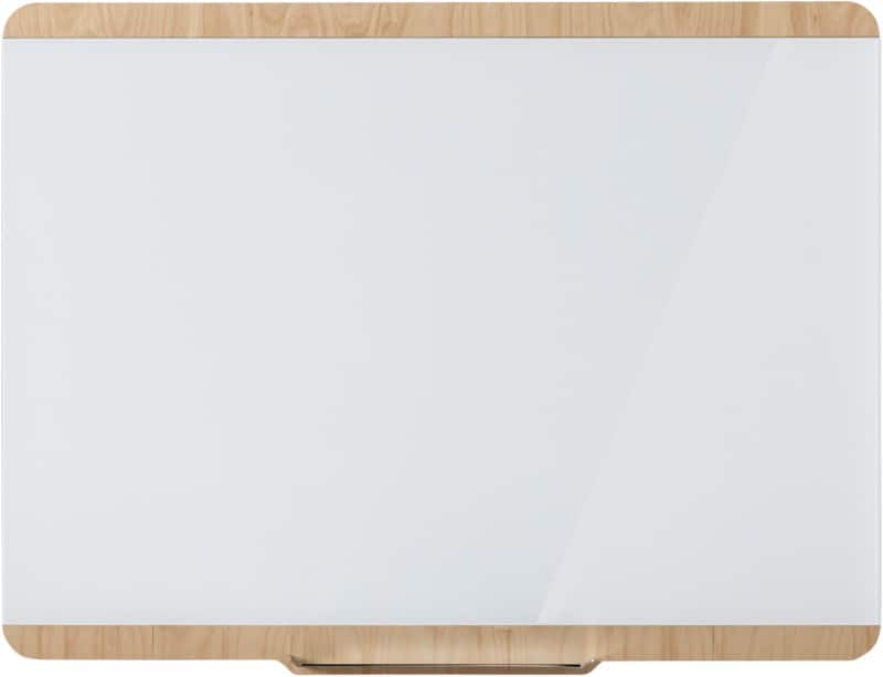 ARCHYI. Douro Glastafel Wandmontiert Nicht magnetisch Einseitig 120 (B) x 90 (H) cm Weiß