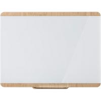 ARCHYI. Douro Glastafel Wandmontiert Non-Magnetisch Einseitig 120 (B) x 90 (H) cm Weiß