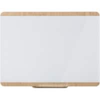 ARCHYI. Douro Glastafel Wandmontiert Nicht magnetisch Einseitig 120 (B) x 90 (H) cm Weiß