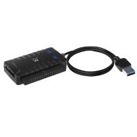 Ewent EW7019 2,5" und 3,5" SATA IDE HHD auf USB 3.2 Gen1 Konverter Schwarz