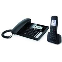 Telekom DECT Telefon Sinus PA 207 Plus 1 Schwarz Schnurlos
