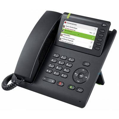 Unify VoIP Tischtelefon CP600 Schwarz Schnurgebunden
