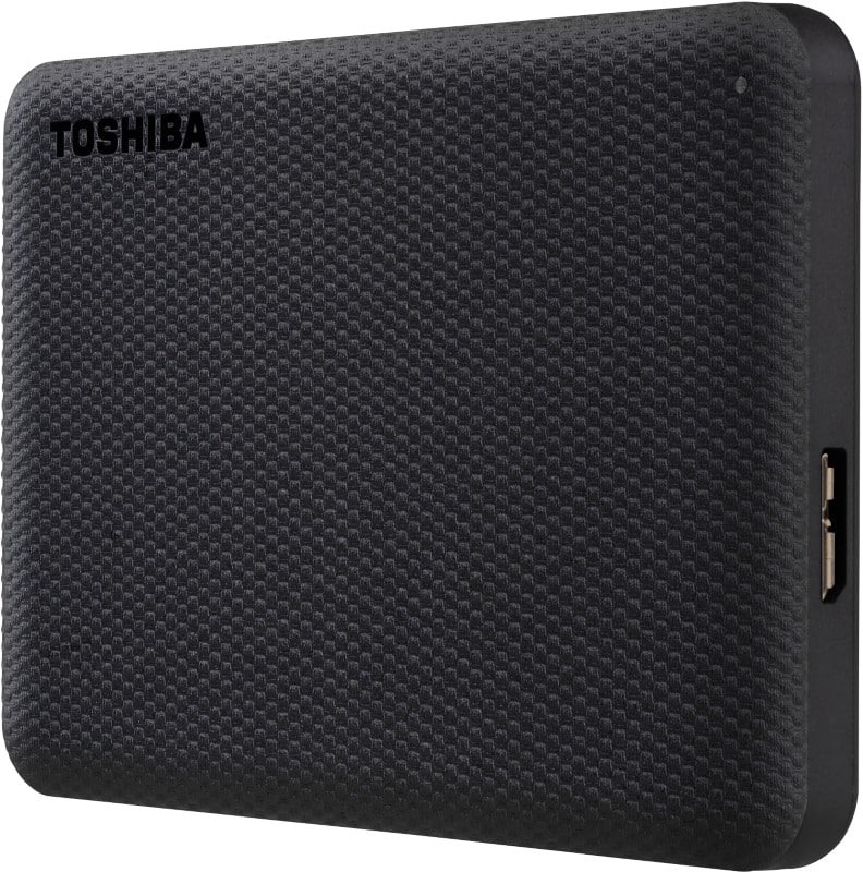 Toshiba 2 TB Festplatte Tragbar extern Canvio Advance USB 3.2 Gen 1 Schwarz