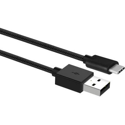 ewent USB-C Kabel USB A Maleto USB-C Stecker 1 m Schwarz