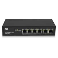 ACT 6 Port, Netzwerk-Switch, 10/100Mbps.4X Poe+ (30W) Port