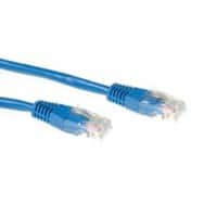 ACT RJ45 (8P8C) Male U/UTP CAT6 Patchkabel IB8601 Blau 1 m