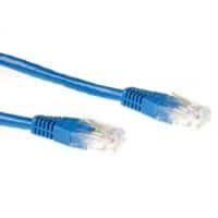 ACT RJ45 (8P8C) Male U/UTP CAT6 Patchkabel IB8603 Blau 3 m