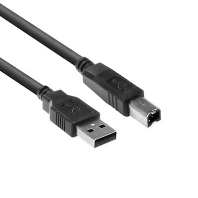 ACT USB A Male USB-Kabel SB2401 Schwarz 1 m